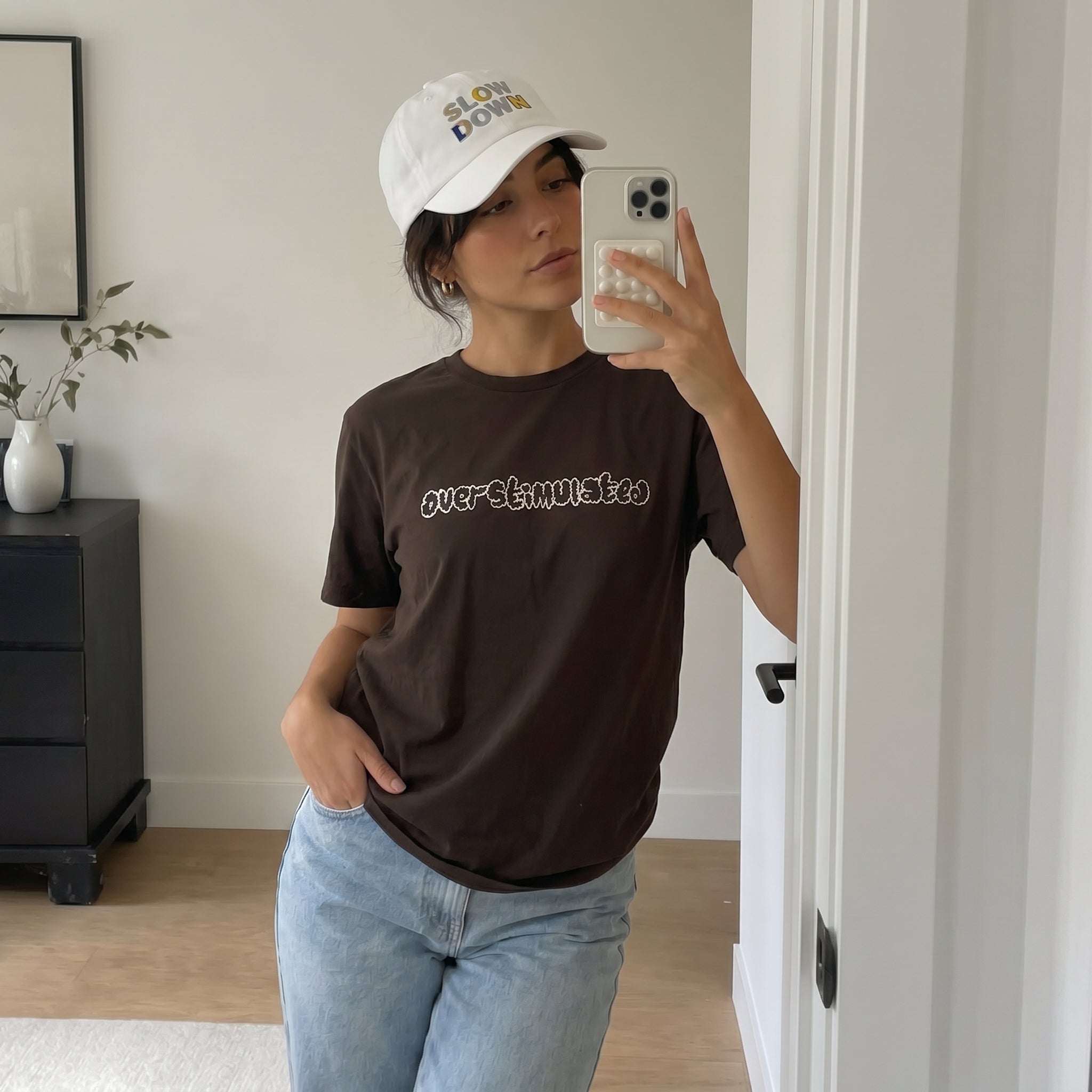Slow Down Embroidered Cap